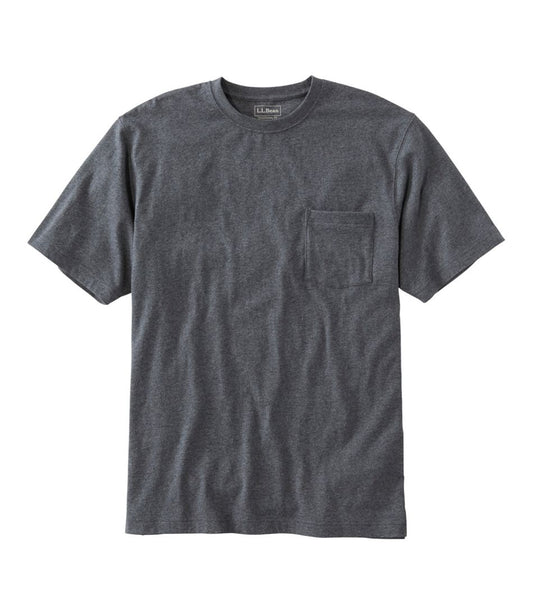 Men's Carefree Unshrinkable Tee with Pocket, Traditional Fit / L.L.Bean