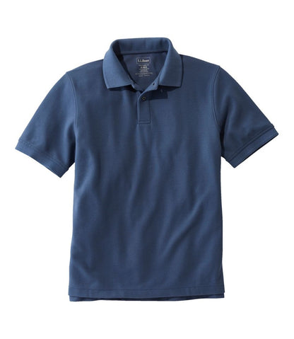 Men's Premium Double L® Polo Banded, Short-Sleeve Without Pocket / L.L.Bean