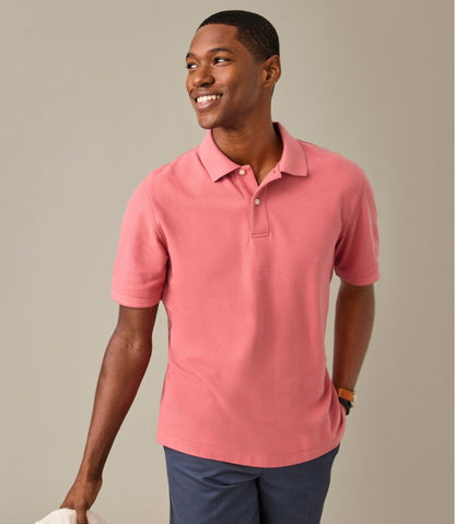 Men's Premium Double L® Polo Banded, Short-Sleeve Without Pocket / L.L.Bean