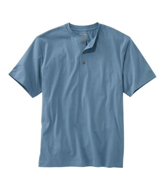 Men's Carefree Unshrinkable Tee, Traditional Fit, Henley / L.L.Bean