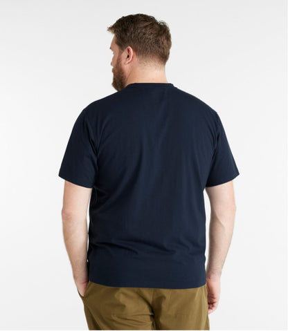 Men's Carefree Unshrinkable Tee, Traditional Fit, Henley / L.L.Bean