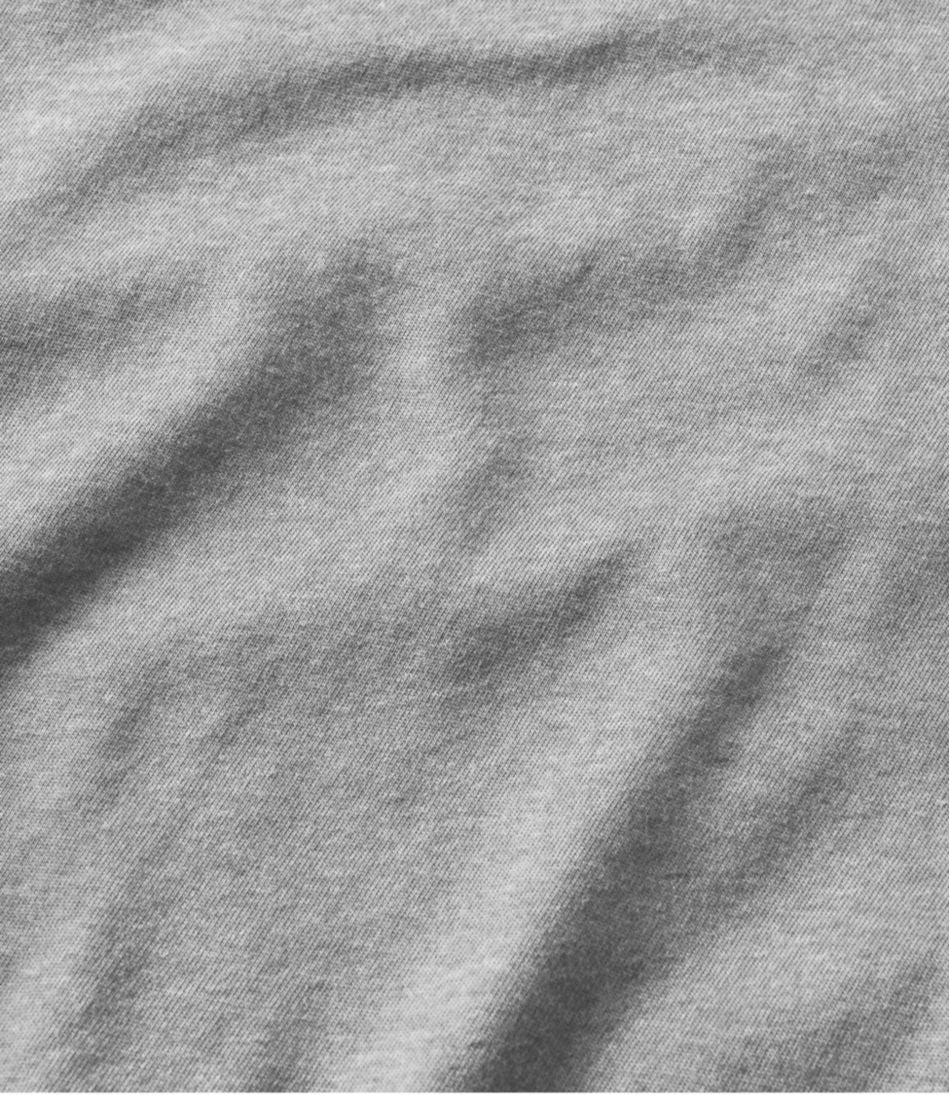Men's Carefree Unshrinkable Tee, Traditional Fit, Henley / L.L.Bean