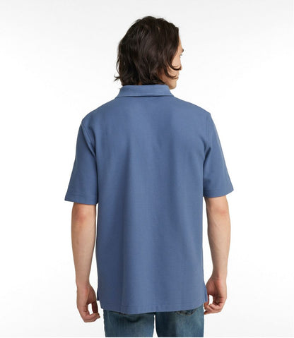 Men's Premium Double L® Polo, Hemmed Short-Sleeve with Pocket / L.L.Bean