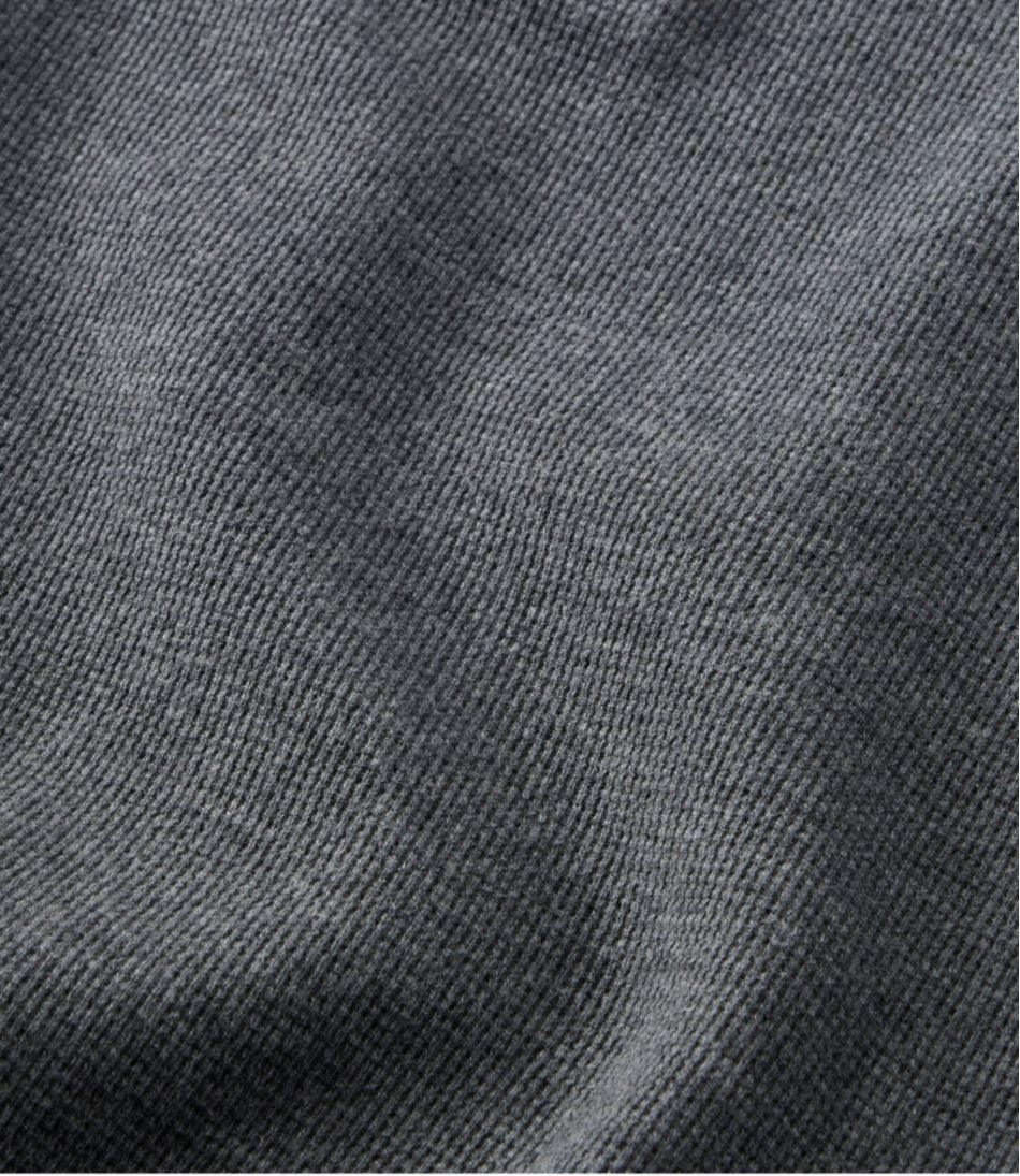 Men's Unshrinkable Mini-Waffle Henley, Long-Sleeve Traditional Fit / L.L.Bean