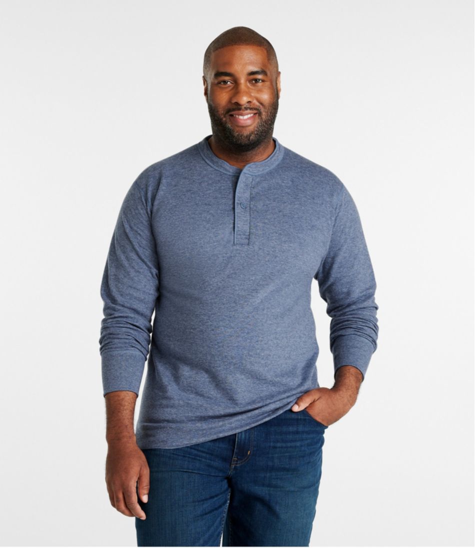 Men's Two-Layer River Driver's Shirt®, Traditional Fit Henley / L.L.Bean