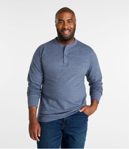 Men's Two-Layer River Driver's Shirt®, Traditional Fit Henley / L.L.Bean