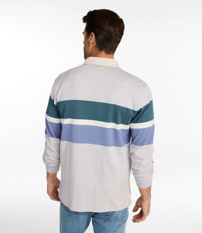 Men's Bean's Vintage Soft Rugby, Chest Stripe / L.L.Bean