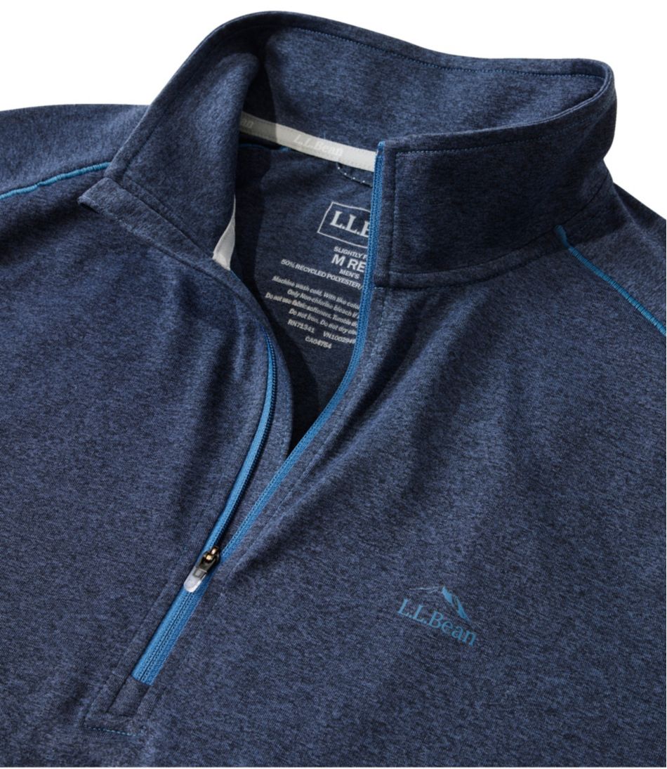 Men's Bean's Access Trail Tee, Quarter-Zip / L.L.Bean