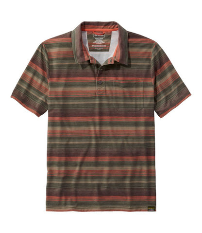 Men's Everyday SunSmart® Polo 2.0, Short-Sleeve Stripe / L.L.Bean