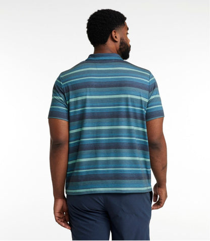 Men's Everyday SunSmart® Polo 2.0, Short-Sleeve Stripe / L.L.Bean