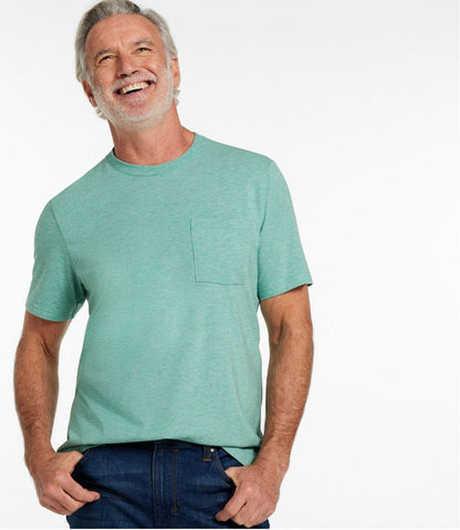 Men's Comfort Stretch Performance® Pima Pocket Tee, Short-Sleeve / L.L.Bean