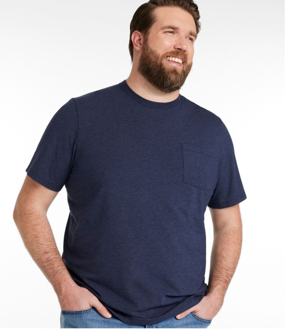 Men's Comfort Stretch Performance® Pima Pocket Tee, Short-Sleeve / L.L.Bean