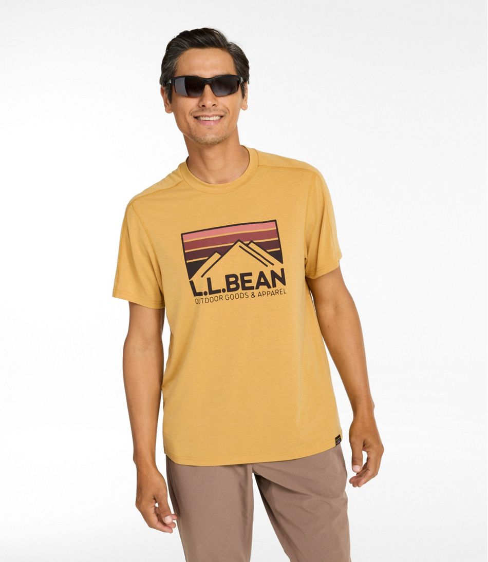 Men's Everyday SunSmart® Tee, Short-Sleeve, Logo / L.L.Bean
