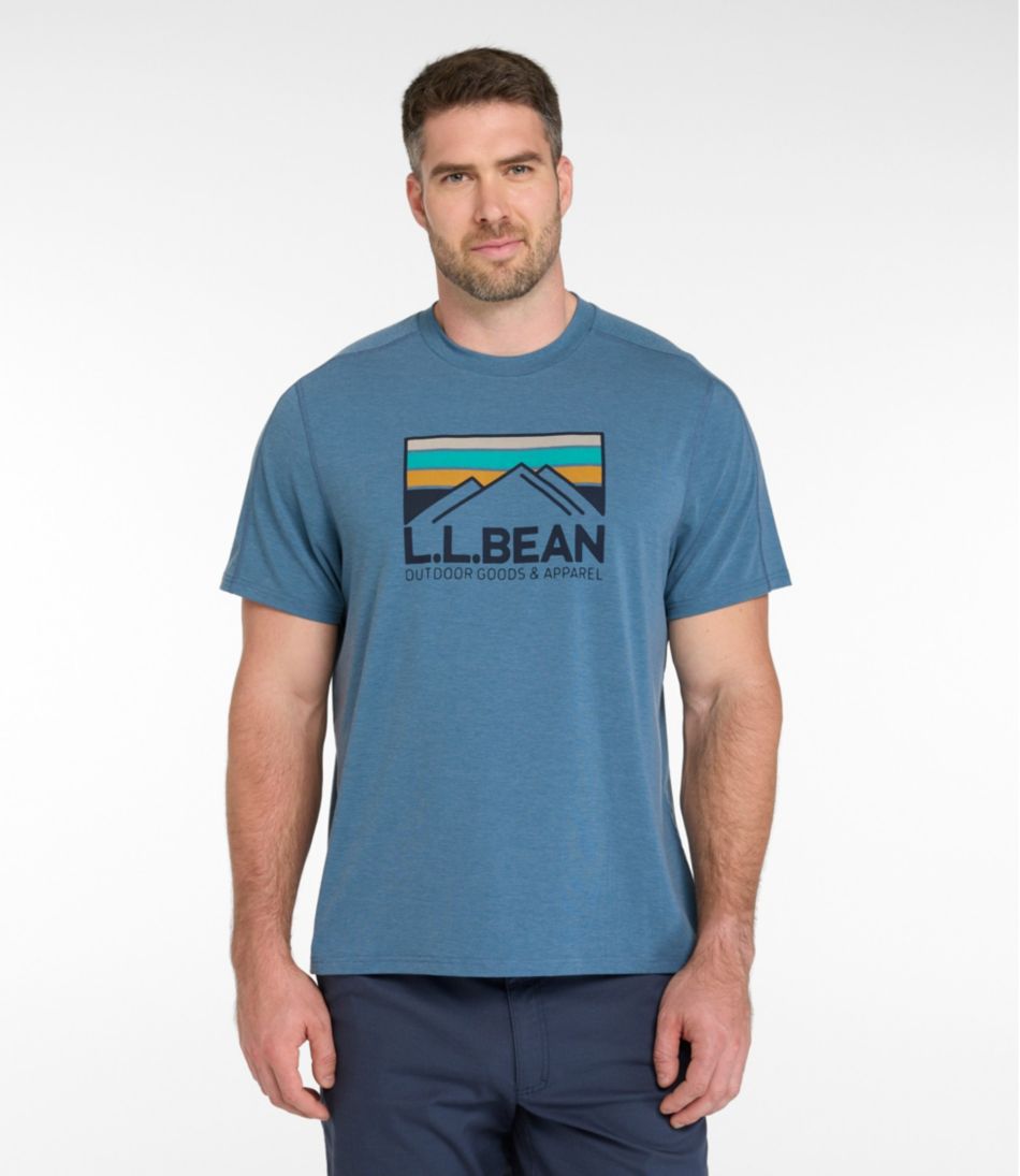 Men's Everyday SunSmart® Tee, Short-Sleeve, Logo / L.L.Bean