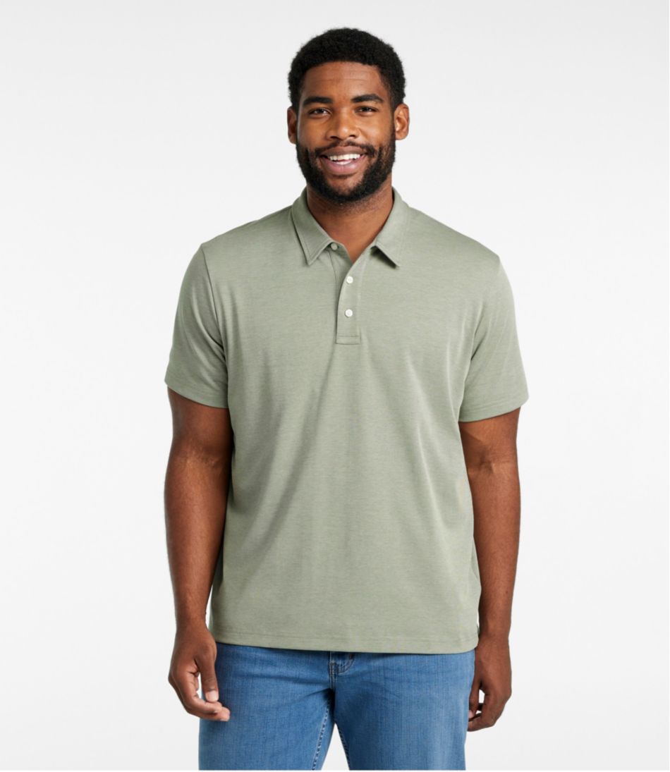 Men's Comfort Stretch Performance® Polo, Short-Sleeve, Slightly Fitted / L.L.Bean