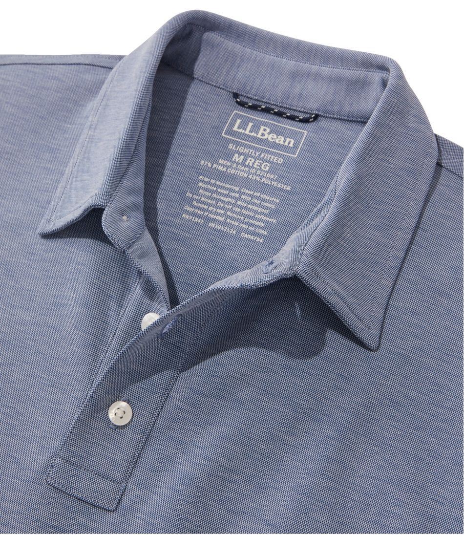 Men's Comfort Stretch Performance® Polo, Short-Sleeve, Slightly Fitted / L.L.Bean