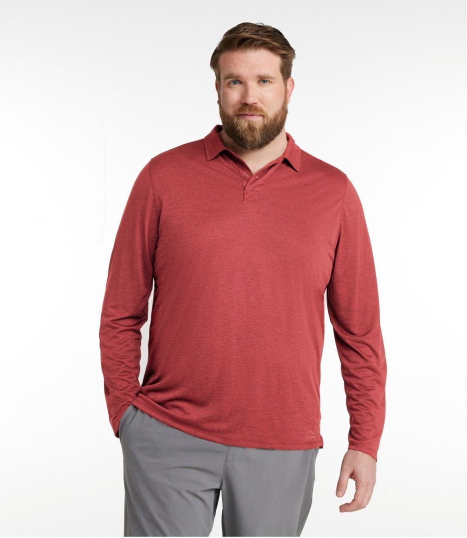 Men's Ultralight Adventure Polo, Long-Sleeve / L.L.Bean
