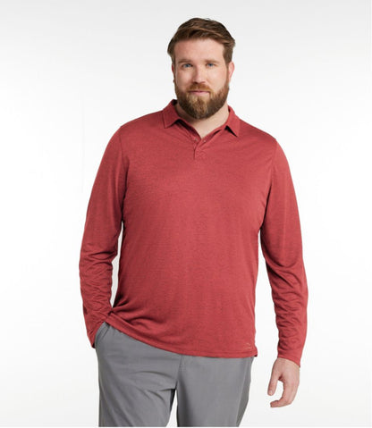 Men's Ultralight Adventure Polo, Long-Sleeve / L.L.Bean