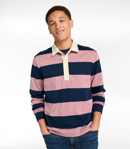 Men's Bean's Vintage Soft Rugby, Stripe / L.L.Bean