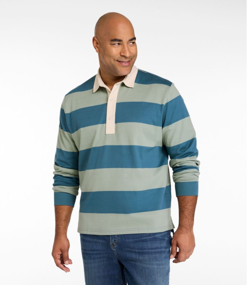Men's Bean's Vintage Soft Rugby, Stripe / L.L.Bean