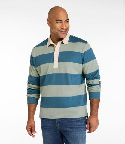 Men's Bean's Vintage Soft Rugby, Stripe / L.L.Bean