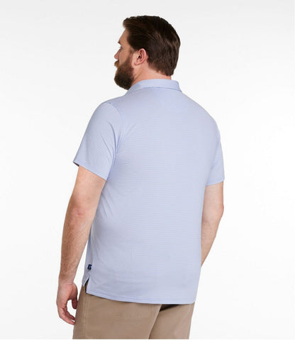 Men's Comfort Stretch Performance® Party Polo, Slightly Fitted, Short-Sleeve, Stripe / L.L.Bean