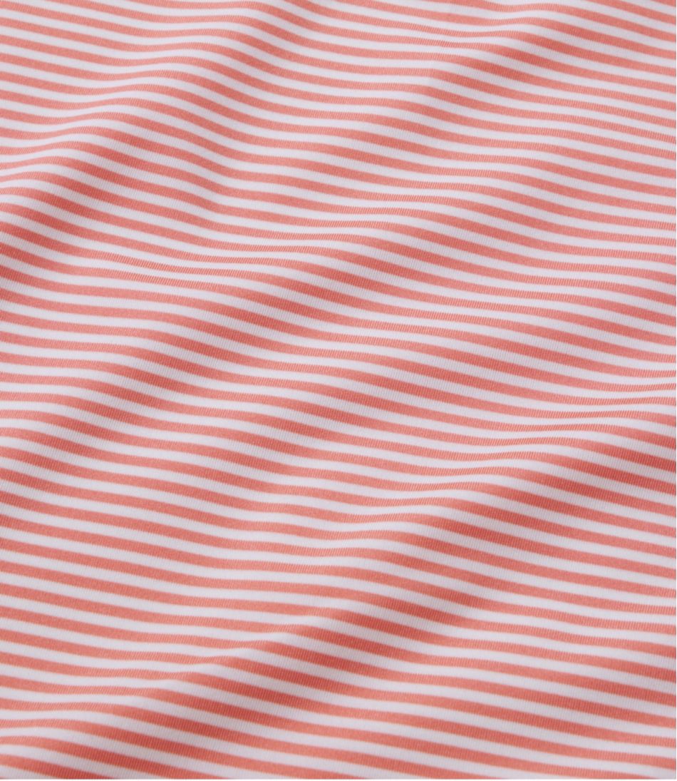 Men's Comfort Stretch Performance® Party Polo, Slightly Fitted, Short-Sleeve, Stripe / L.L.Bean