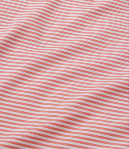 Men's Comfort Stretch Performance® Party Polo, Slightly Fitted, Short-Sleeve, Stripe / L.L.Bean