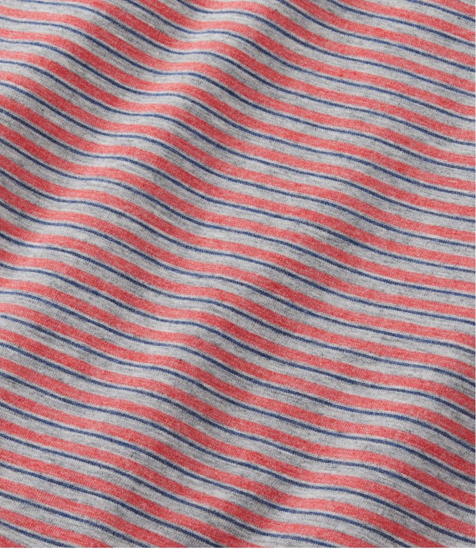 Men's Comfort Stretch Performance® Pima Pocket Tee, Short-Sleeve, Stripe / L.L.Bean
