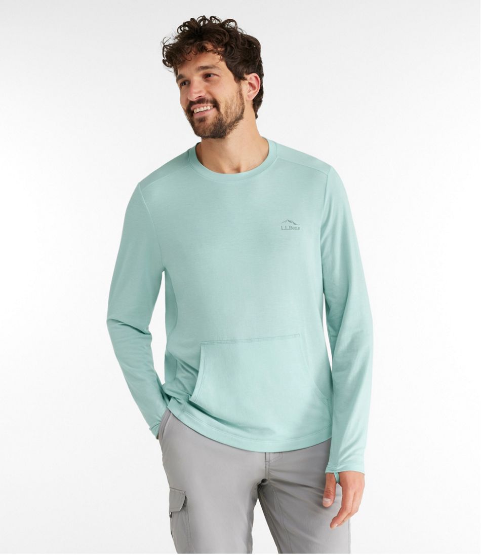 Men's Tropicwear Comfort Crew, Long-Sleeve / L.L.Bean
