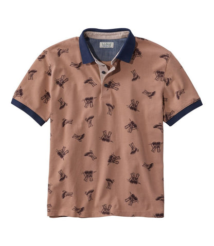 Men's Casco Bay Rugged Polo, Short-Sleeve, Print / L.L.Bean