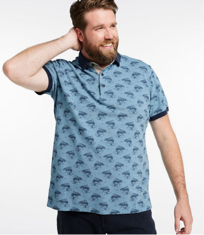 Men's Casco Bay Rugged Polo, Short-Sleeve, Print / L.L.Bean