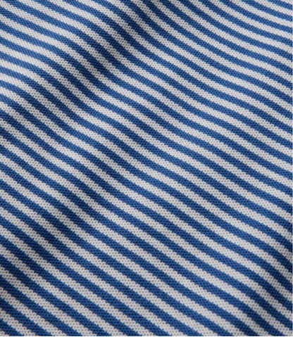 Men's Premium Double L® Polo, Banded Short-Sleeve Without Pocket Stripe / L.L.Bean