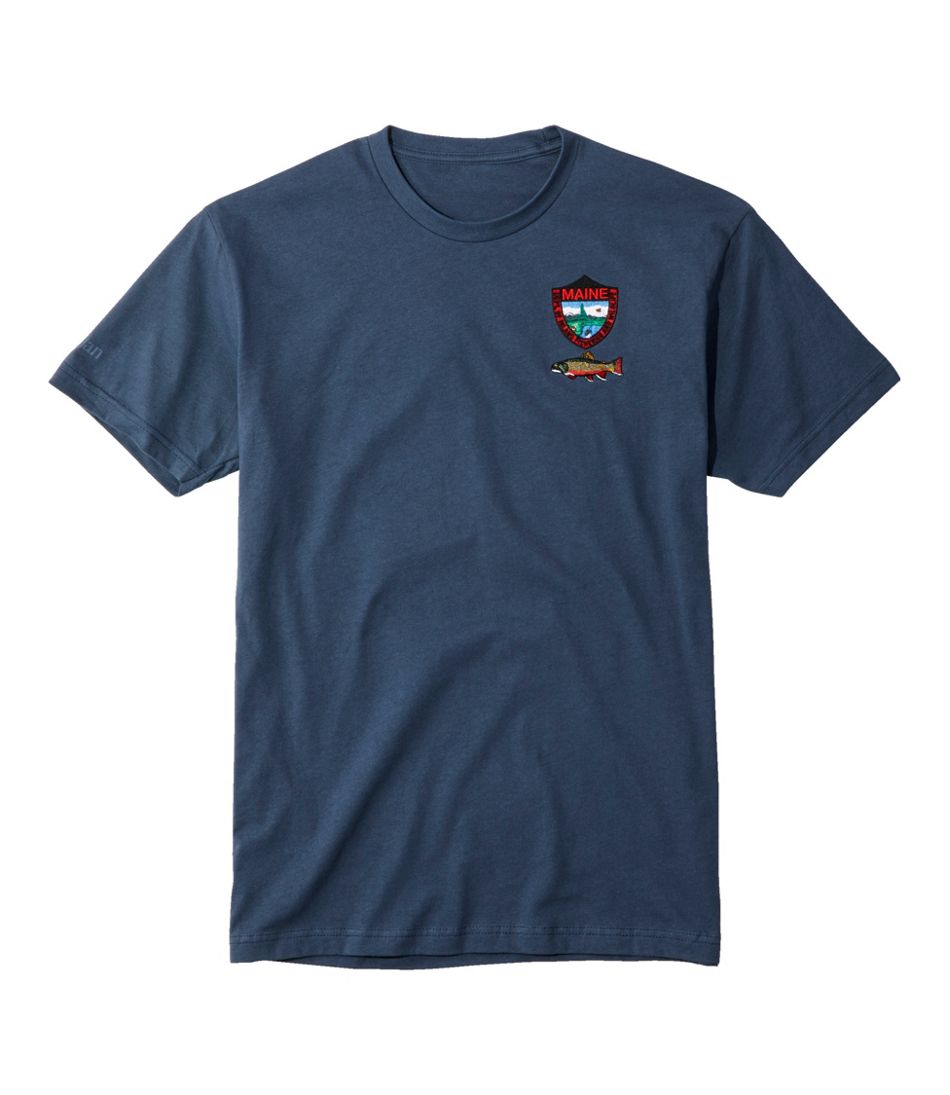 Men's MIF&W Tee, Short-Sleeve Brook Trout / L.L.Bean