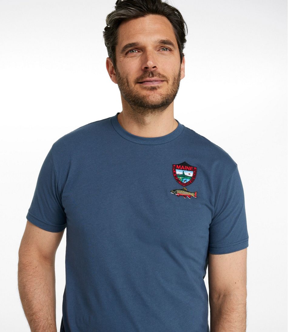 Men's MIF&W Tee, Short-Sleeve Brook Trout / L.L.Bean