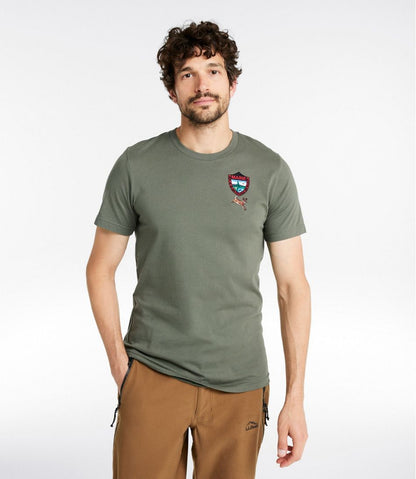 Men's Maine Inland Fisheries and Wildlife Tee, White-Tailed Deer / L.L.Bean