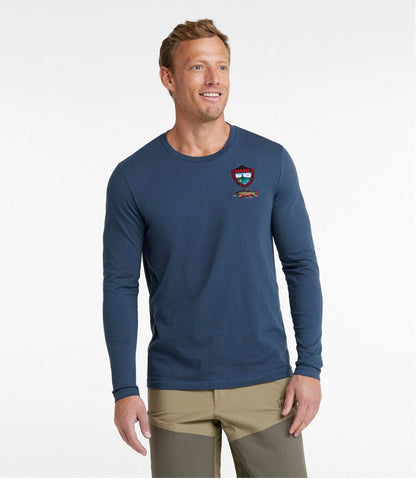 Men's MIF&W Tee, Long-Sleeve Brook Trout / L.L.Bean