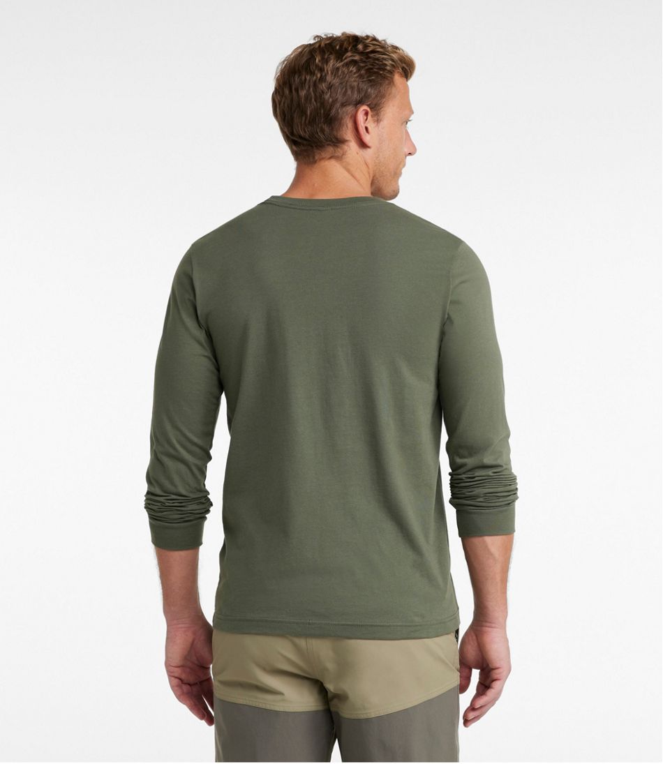Men's MIF&W Tee, Long-Sleeve White-Tailed Deer / L.L.Bean