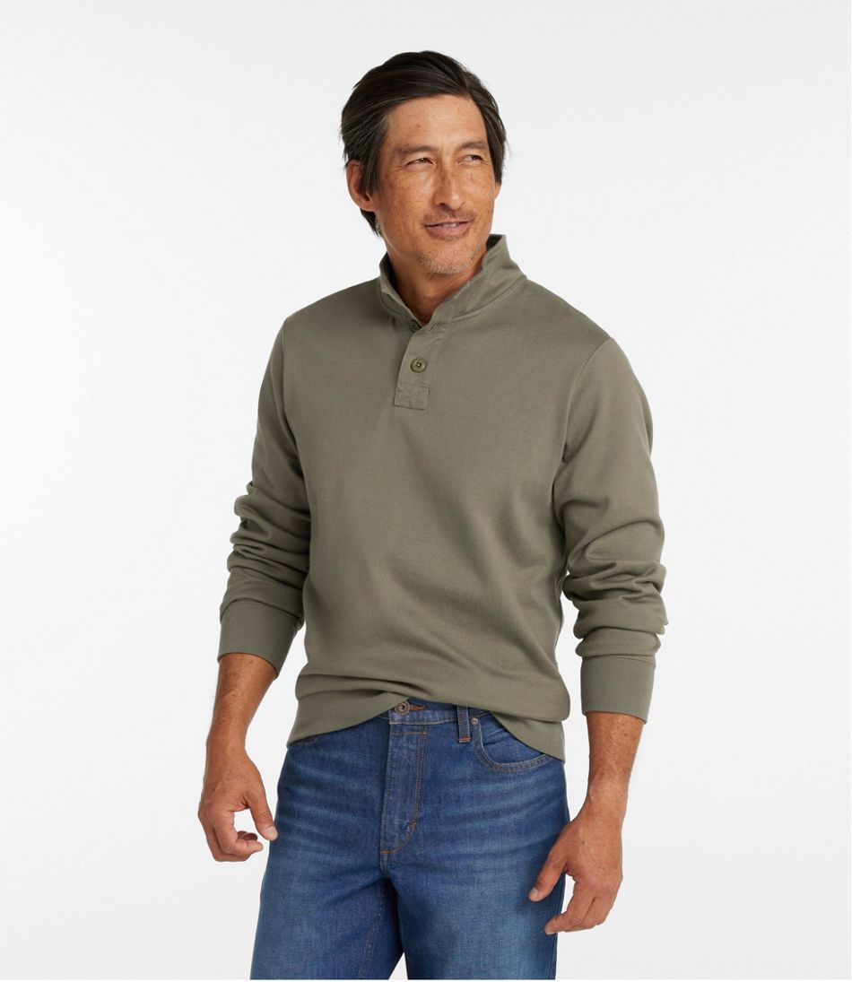 Men's Bean's Vintage Soft Rugby, Mockneck / L.L.Bean