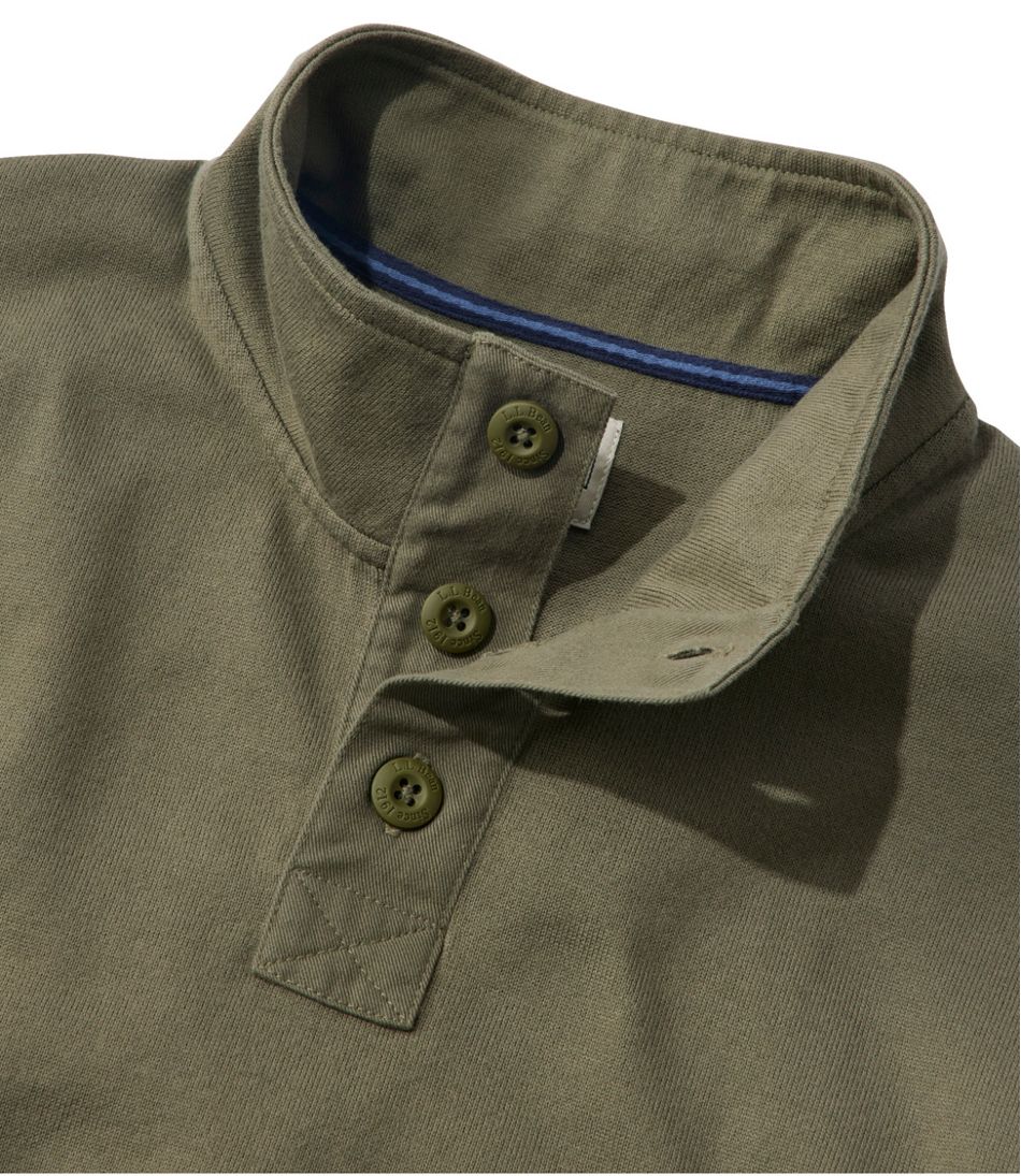Men's Bean's Vintage Soft Rugby, Mockneck / L.L.Bean