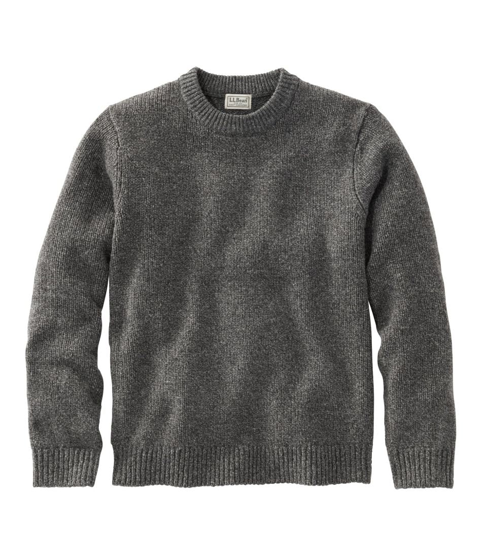 Men's Bean's Classic Ragg Wool Sweater, Crewneck / L.L.Bean