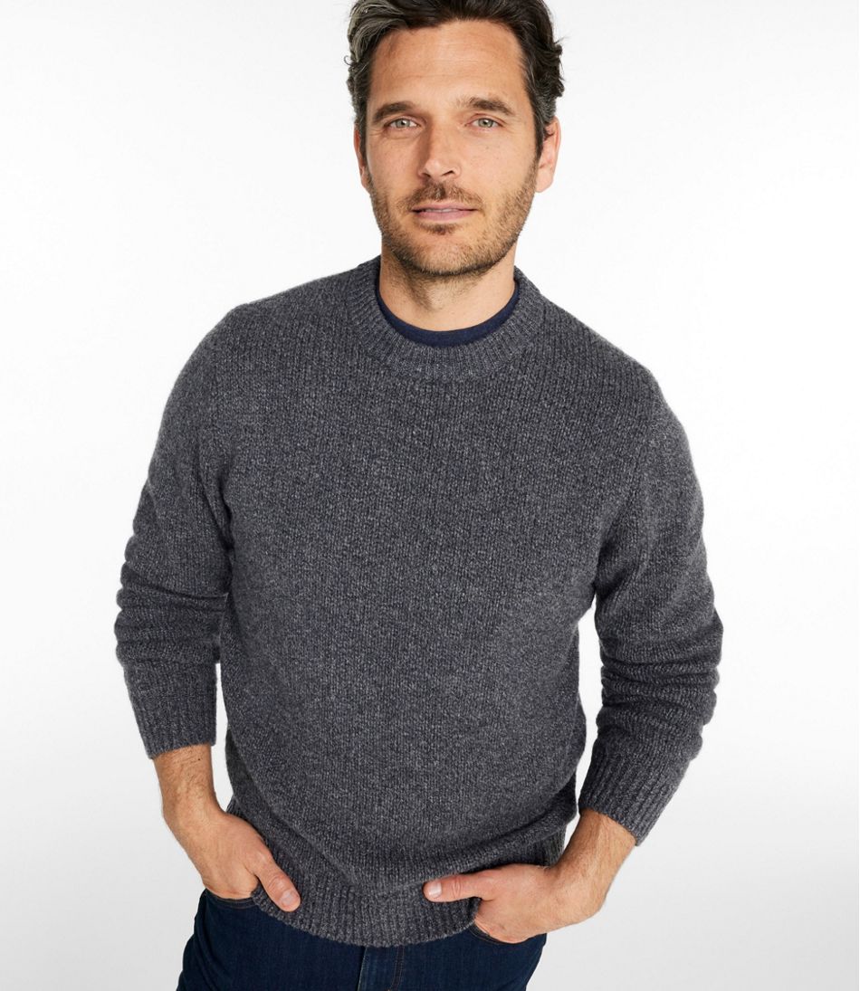 Men's Bean's Classic Ragg Wool Sweater, Crewneck / L.L.Bean