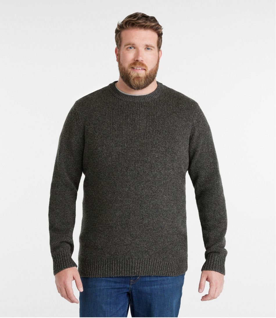 Men's Bean's Classic Ragg Wool Sweater, Crewneck / L.L.Bean