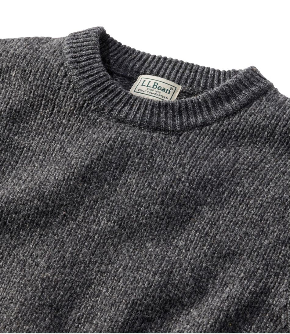 Men's Bean's Classic Ragg Wool Sweater, Crewneck / L.L.Bean
