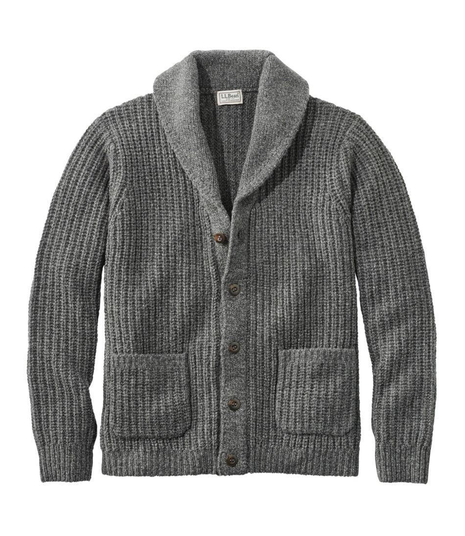 Men's Classic Ragg Wool Sweater, Cardigan / L.L.Bean