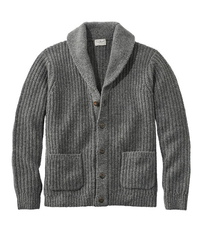 Men's Classic Ragg Wool Sweater, Cardigan / L.L.Bean