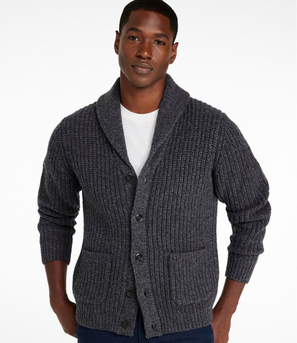 Men's Classic Ragg Wool Sweater, Cardigan / L.L.Bean