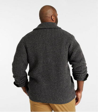 Men's Classic Ragg Wool Sweater, Cardigan / L.L.Bean