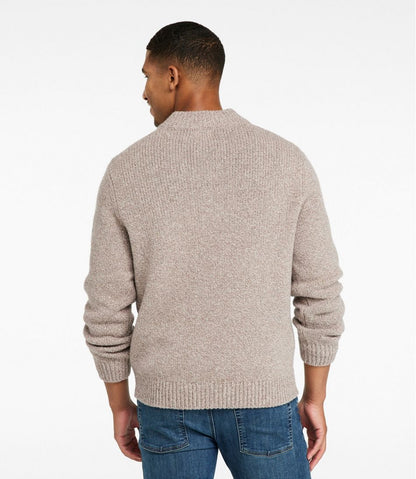 Men's Classic Ragg Wool Sweater, Henley / L.L.Bean