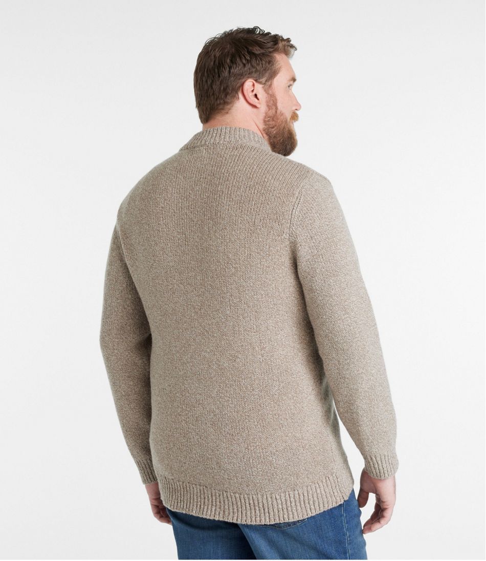 Men's Classic Ragg Wool Sweater, Henley / L.L.Bean